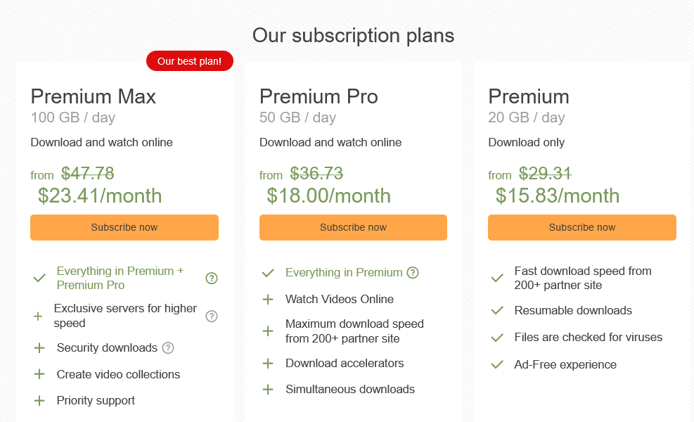 FileBoom Premium Account