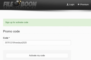 fileboom promo code